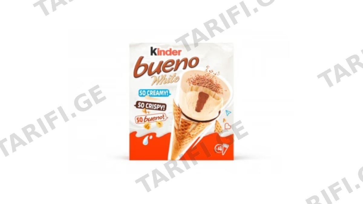 ნაყინი/ Ferrero/"ქინდერ ბუენო, თეთრი"248გ