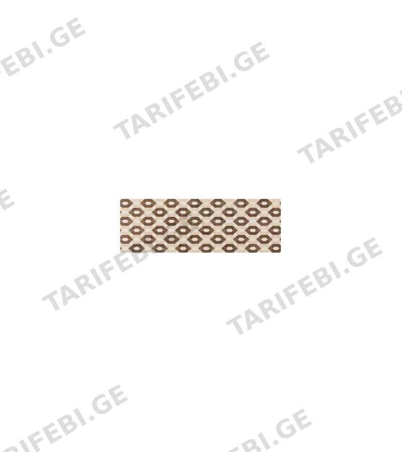 კერამ. ფილა DECOR METISSAGE WARM 33.3X100 ECOCERAMIC S.A