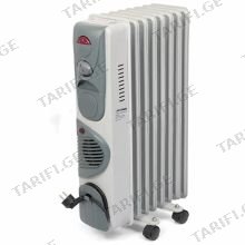 გამათბობელი ზეთის ვენტილატორით Nikura HY-C15 2500 W