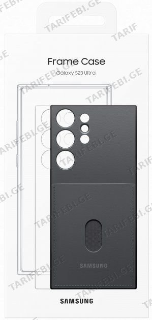 ქეისი Samsung S23 Ultra Frame Case EF-MS918CBEGRU