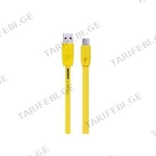 REMAX Full Speed Cable Micro-USB 1M Yellow