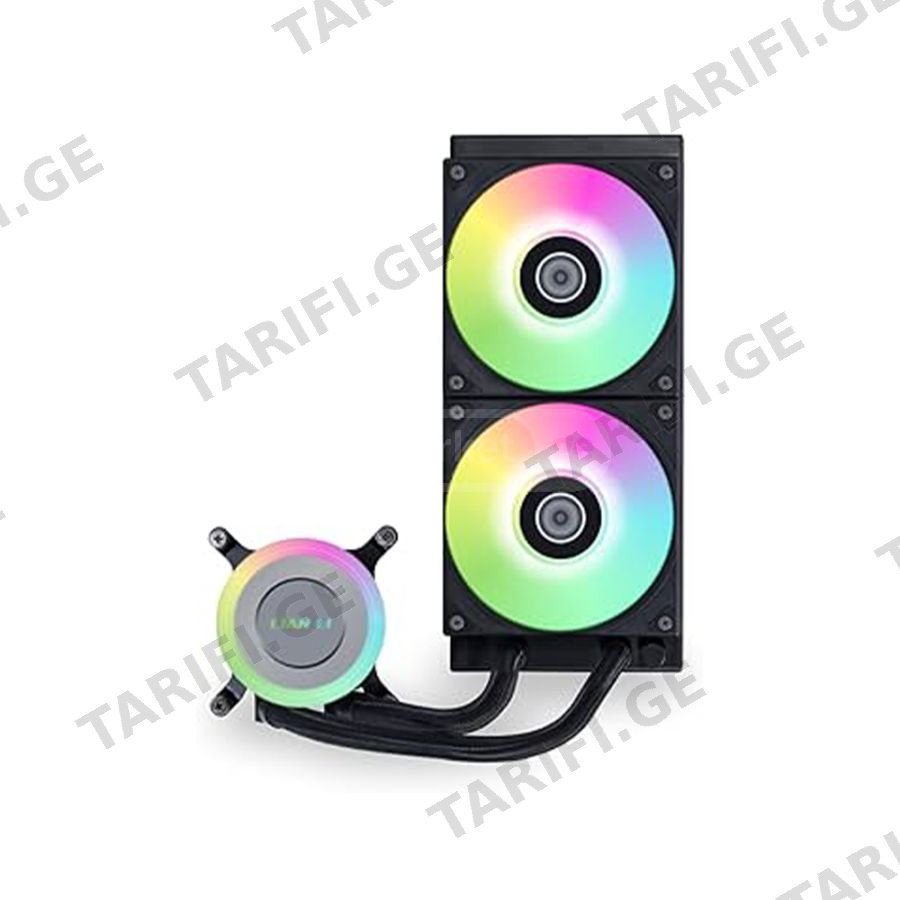 LIAN LI GA II Lite G89.GA2L24RB.00 240mm ARGB Black