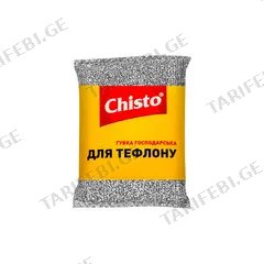 სახეხი ღრუბელი ტეფლონის Chisto