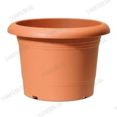 ქოთანი პლასტმასის Scheurich 322/35 terracotta 35 სმ