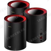 Wi-Fi 6 MESH 2.5G SOLUTION როუტერი CUDY M3000 (3-PACK) AX3000