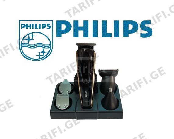 თმის საკრეჭი საჭრელი წვერის საპარსი PHILIPS 5 in 1