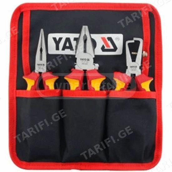 ბრტყელტუჩას ნაკრები YATO YT39603 (3 PCS)