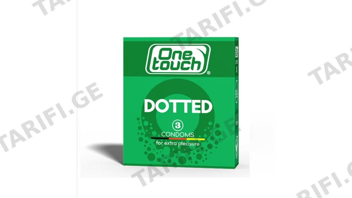 პრეზერვატივი One Touch Dotted 3ც