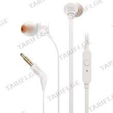 JBL Tune 110 White 3.5მმ ყურსასმენი
