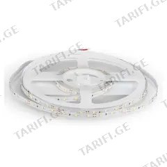 ლენტი LED V-TAC LS 3528 212005 60 5მ 12V 6000K თეთრი PCB