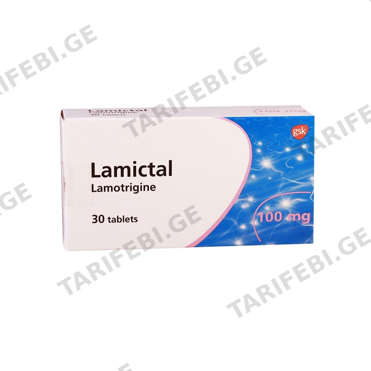 ლამიქტალი - Lamictal 100მგ 30 ტაბლეტი