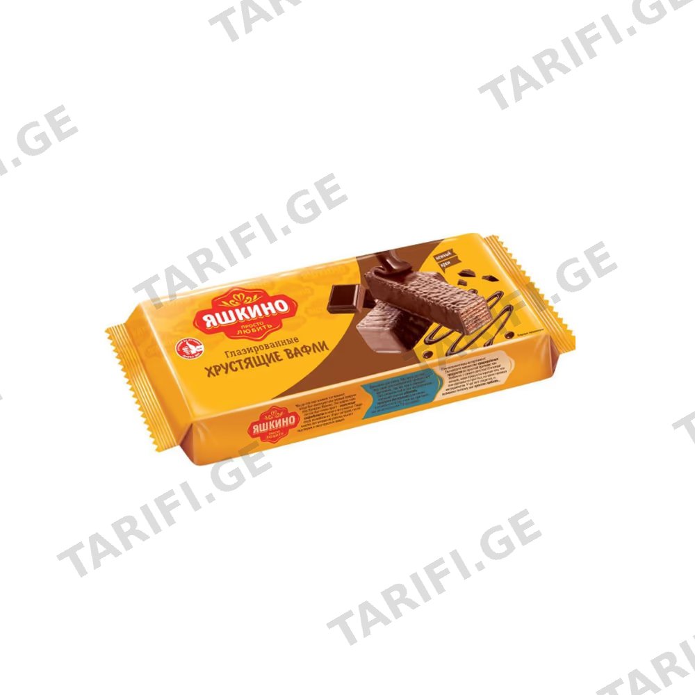 ვაფლი Roshen Wafers კაკაო-რძე 216გ