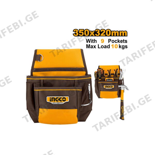 ხელსაწყოების ჩანთა Proline INGCO (HTBP010128)