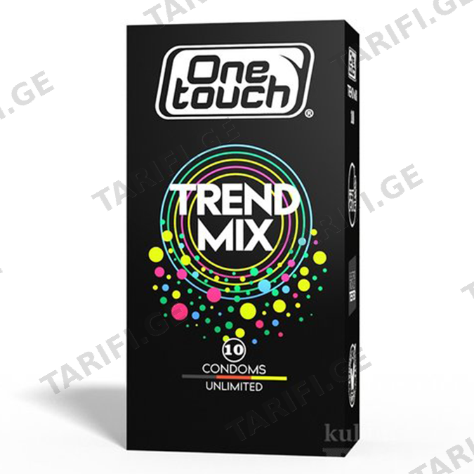 პრეზერვატივი One Touch Trend Mix 10ც