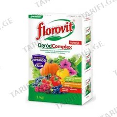 უნივერსალური სუბსტრატი Florovit Garden Complex granular fertilizer 1 kg