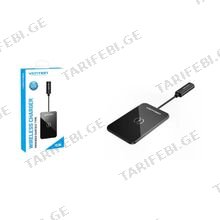 Vention FGBBAG Wireless Charger Mirrored Surface Type 15W უსადენო დამტენი