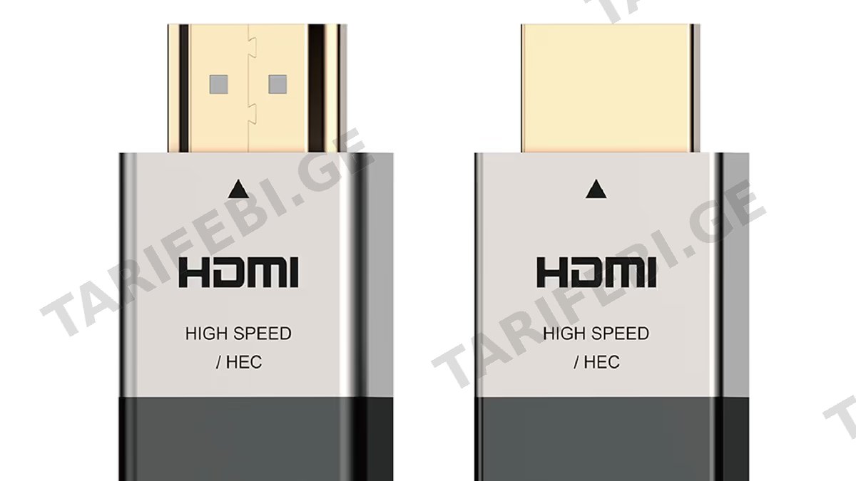 HDMI კაბელი 1მ. HIGH SPEED 4K DLC-HE20HF (1001)