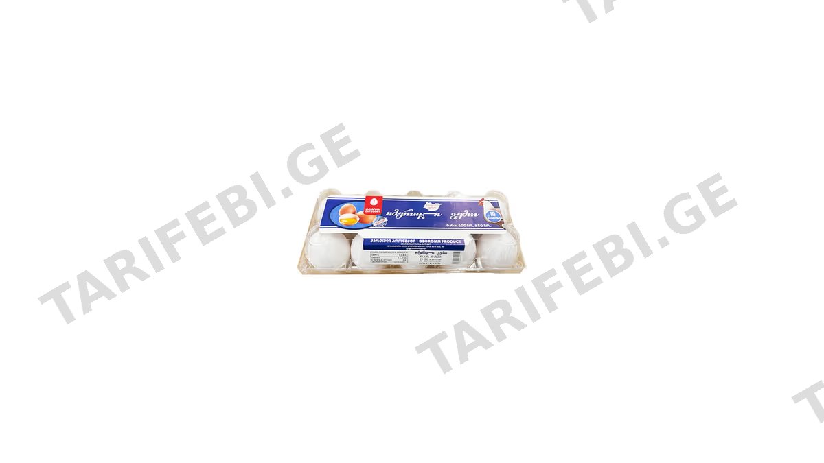 იმერული გემო კვერცხი 10ც