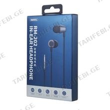 REMAX In-Ear Headphone RM-202 tarnish