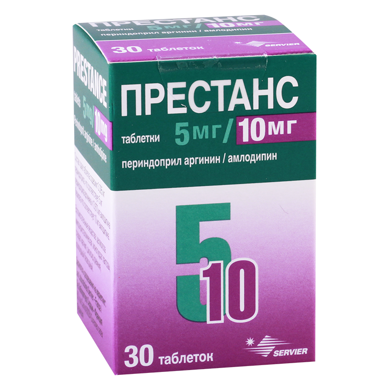 პრესტანსი 5/10მგ #30ტ