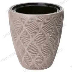 ქოთანი ყვავავილის FORM PLASTIC Flow Slim 40 ყავისფერი 4730-051