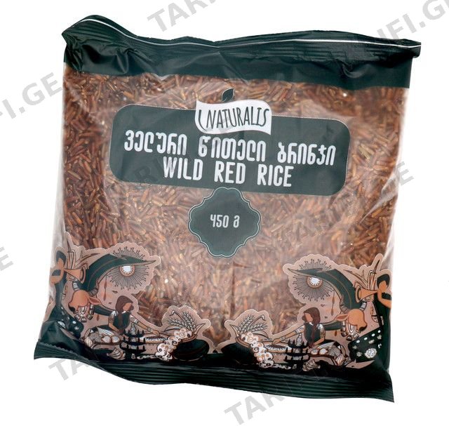 ველური წითელი ბრინჯი 450 გ
