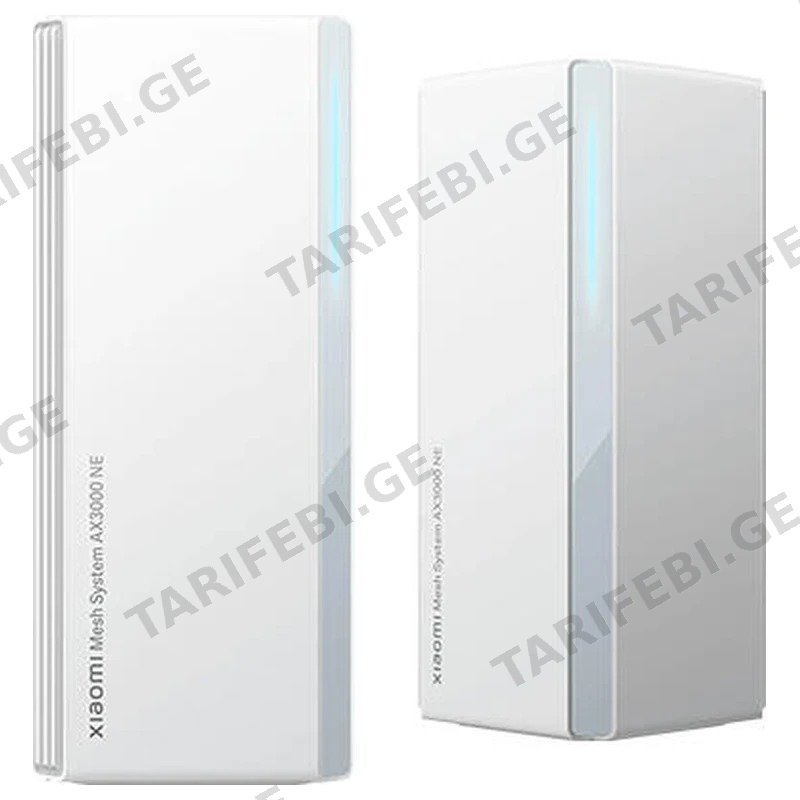 MESH სისტემა XIAOMI MESH SYSTEM AX3000 NE (2 ცალი) WHITE