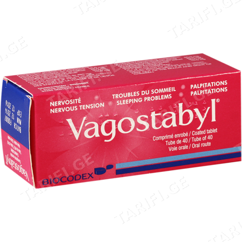 ვაგოსტაბილი ტაბლეტი #40 Vagostabyl tab #40
