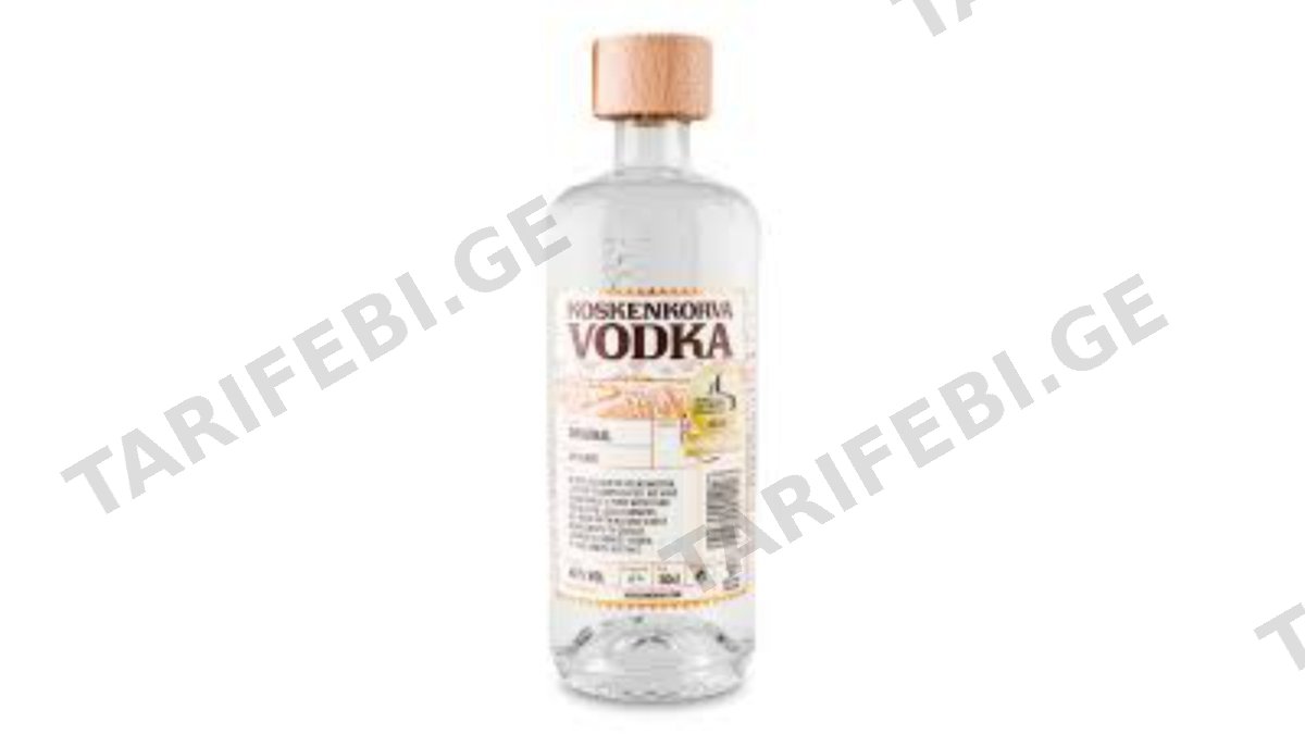 არაყი / კოშკენკორვა 40% / 0.5ლ