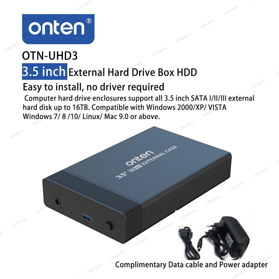 3.5 inch External Hard Drive Box HDD OTN-UHD3