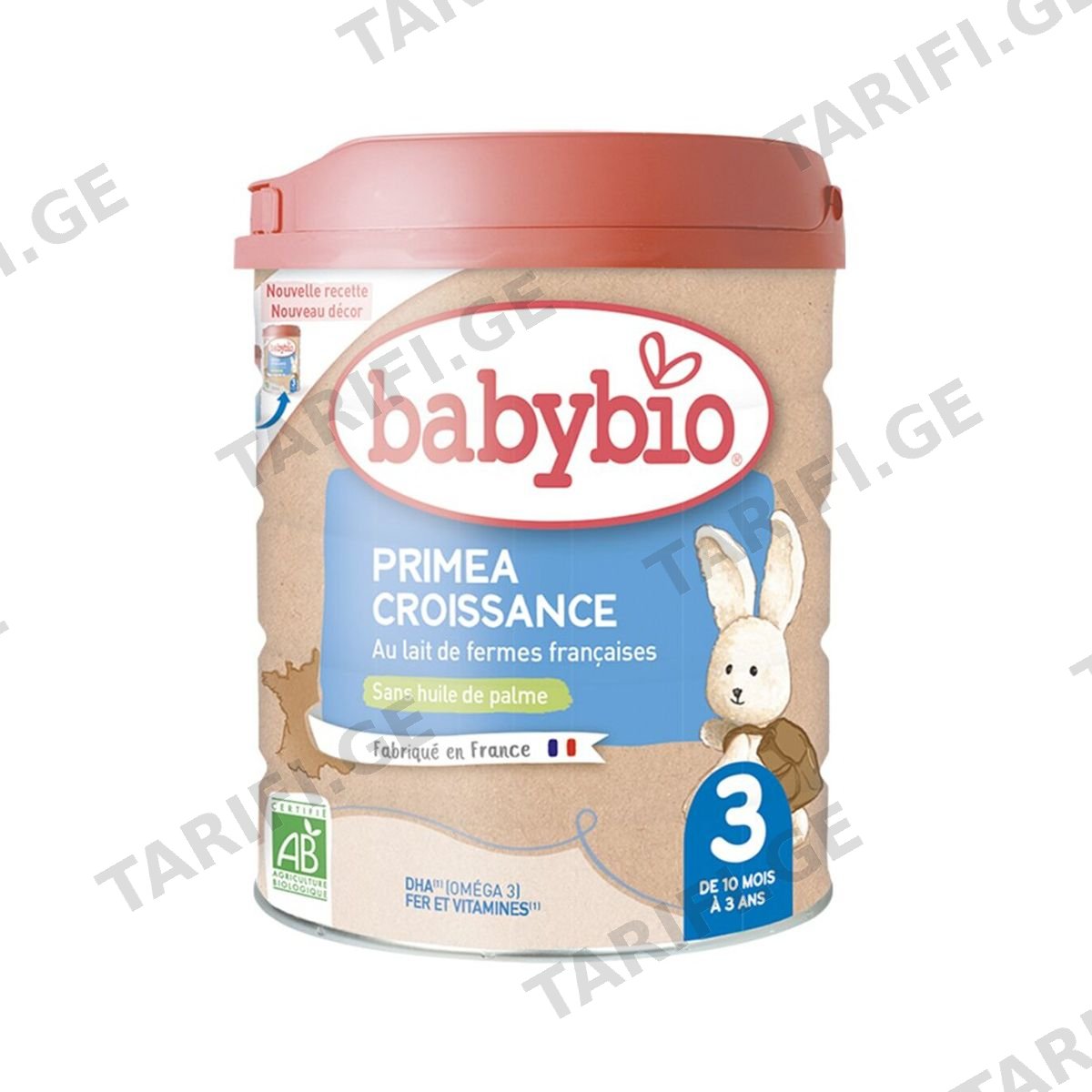 რძის ნაზავი Primea 3 10-36 თვე 800 გ 0234 ბეიბი ბიო - Baby Bio