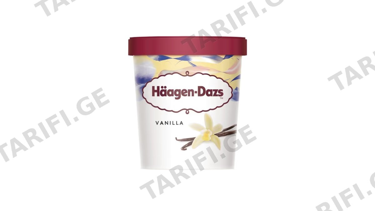 Häagen-Dazs-ვანილის ნაყინი 460მლ