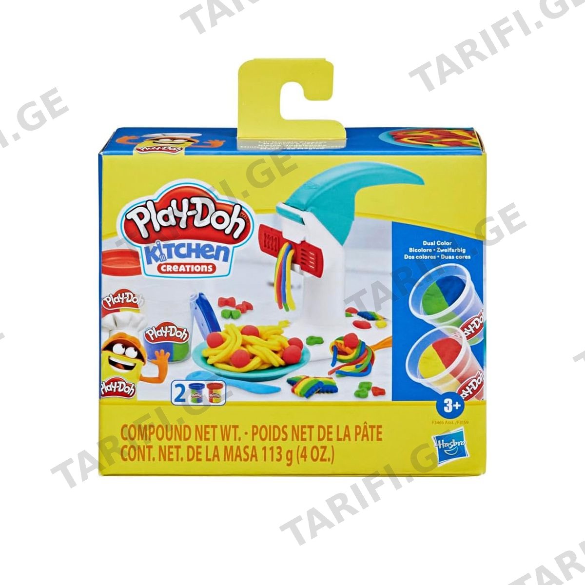 საძერწი ნაკრები სპაგეტი Lil Magic Noodles Kitchen Creations Play-doh Hasbro-417541