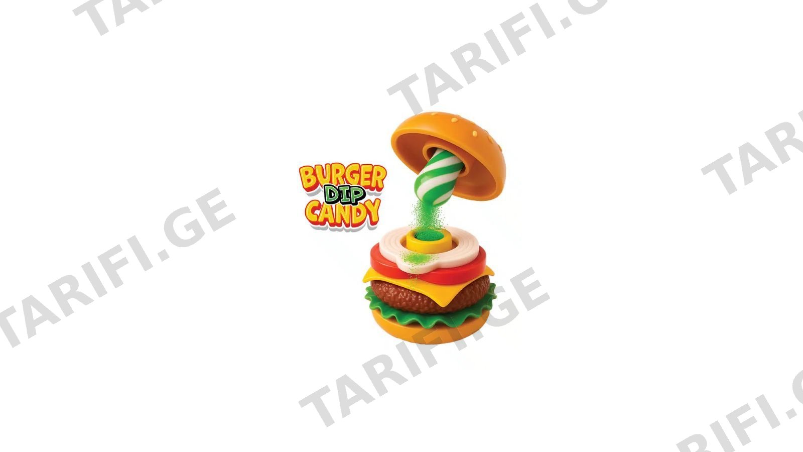 ლოლიპოპი "Mr.Hoot" Burger 20გრ.