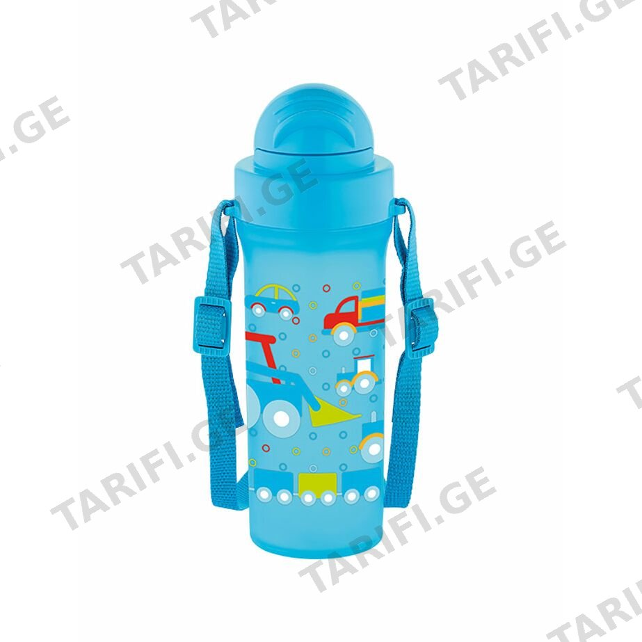 პლასტმასის ბოთლი RENGA 900046 28503 (300 ML) (ლურჯი)
