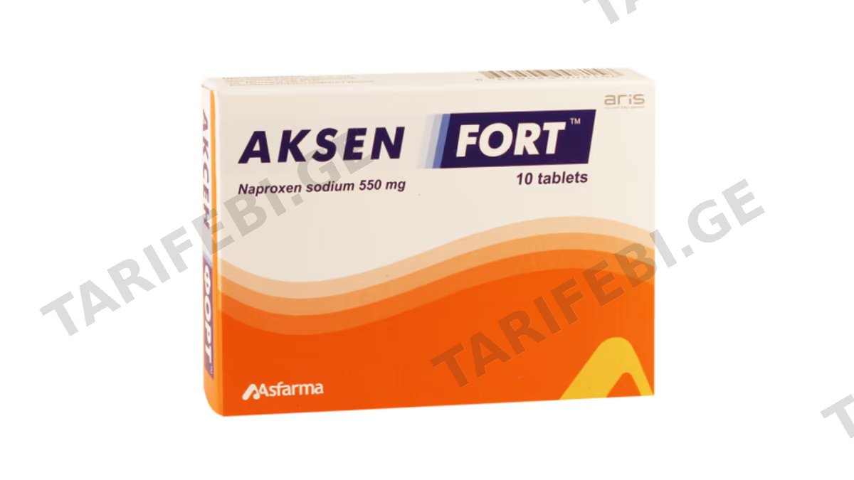 აქსენი ფორტე ტაბ.550მგ.N10