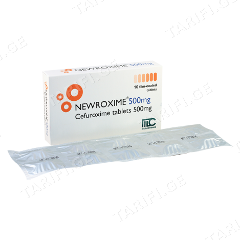 ნიუროქსიმი ტაბ.500მგ.N10