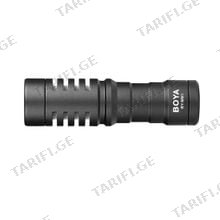 BOYA BY-MM1 Cardioid Microphone ფოტოაპარატის მიკროფონი