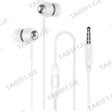 HOCO M70 Graceful universal earphones with mic White