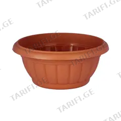 პლასტმასის ქოთანი FORM PLASTIC Elba Misa VERONA 0413-010 Ø38 ტერაკოტა