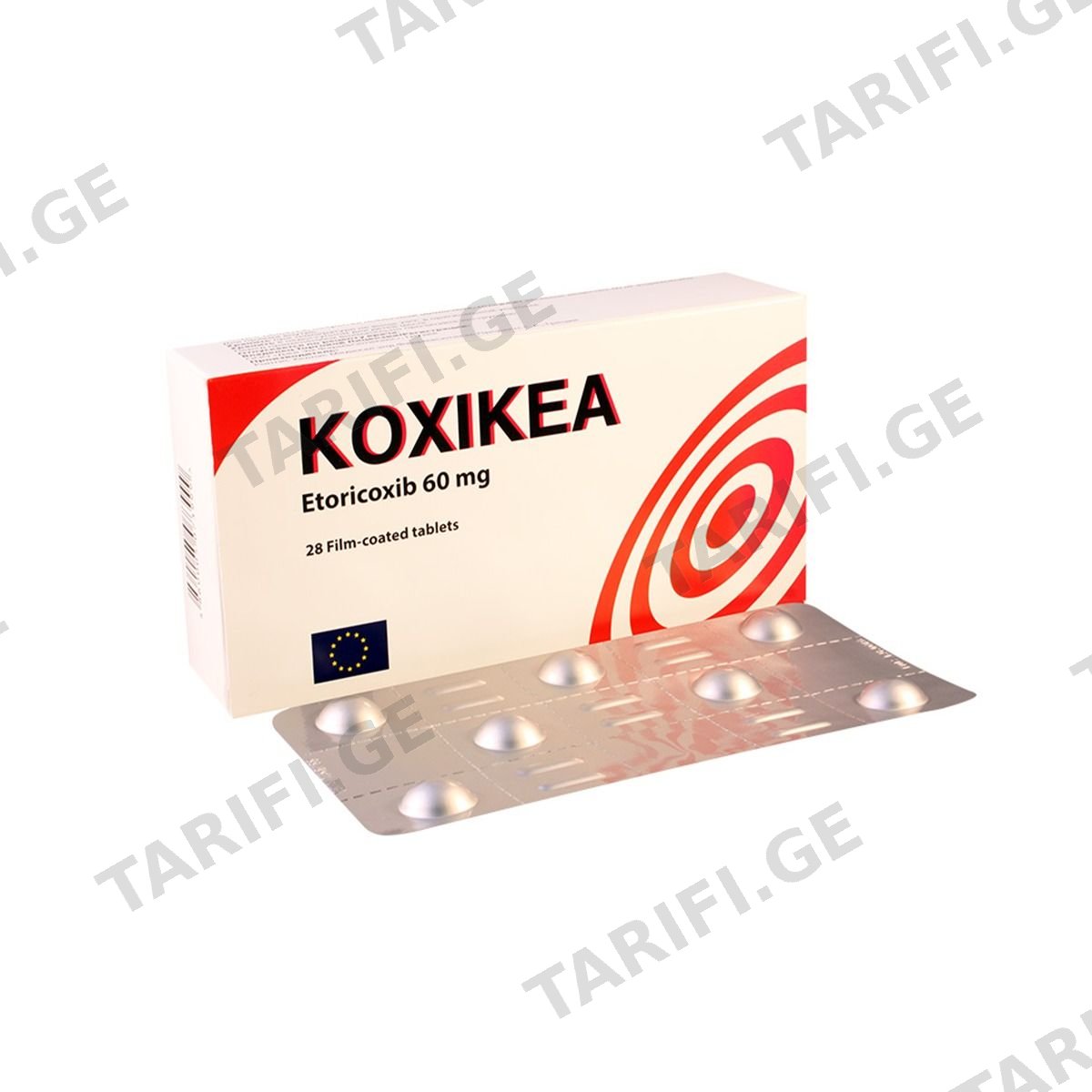კოქსიქეა ტაბ. 60მგ N28