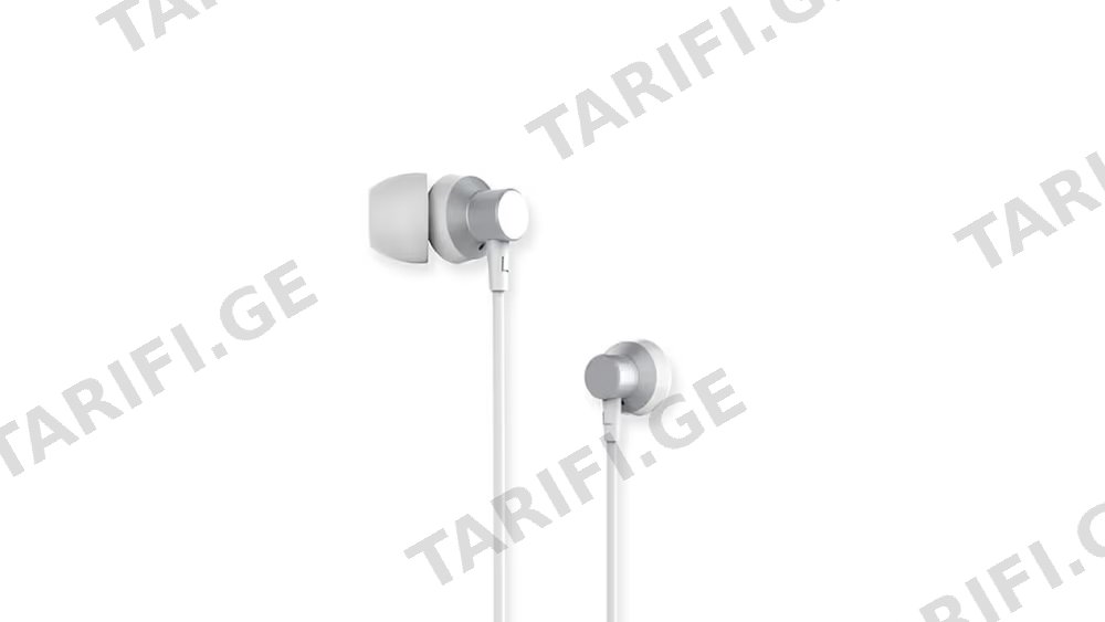 REMAX Metal Wired Music Headset RM-512 - Silver