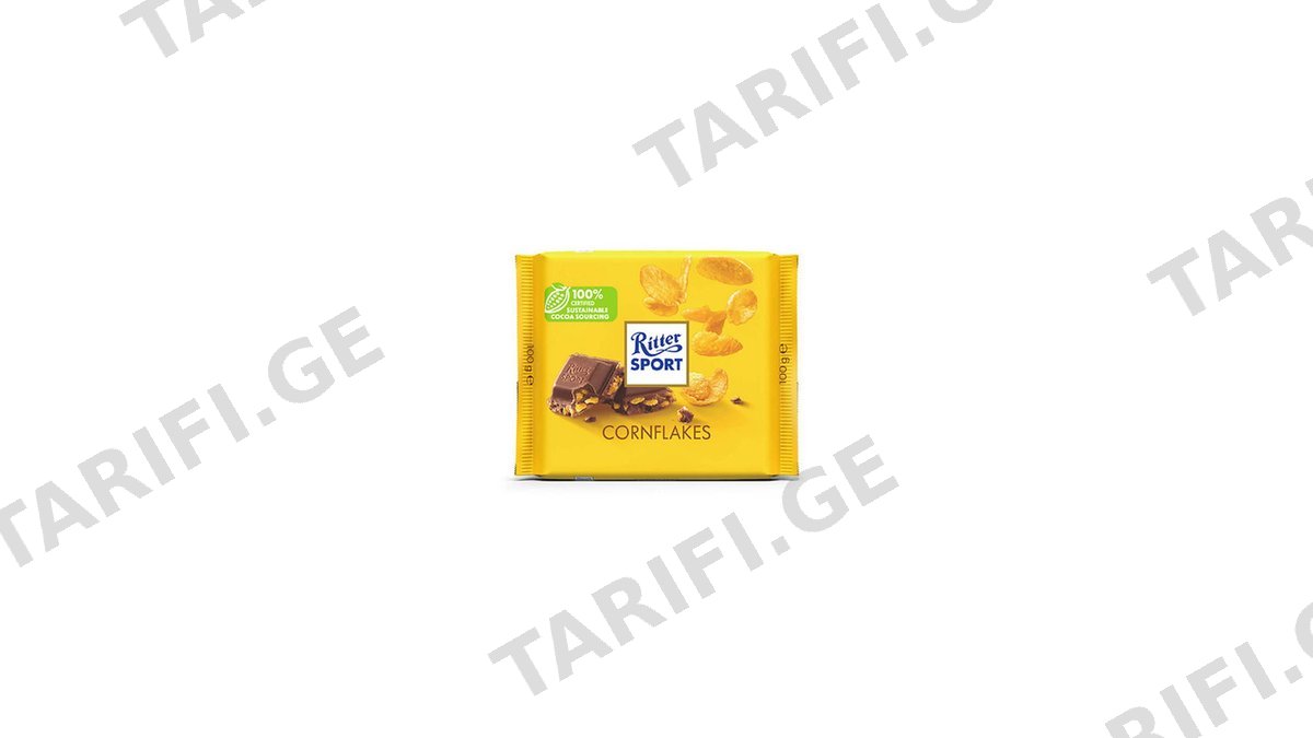 Ritter Sport მარცვლეულით-100გრ