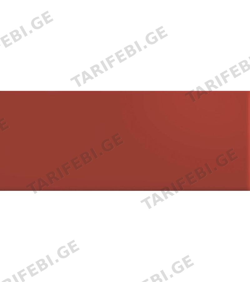 კერამ. ფილა ”INTENSITY RED RG BRILLO” 20x50 CIFRE S.L.