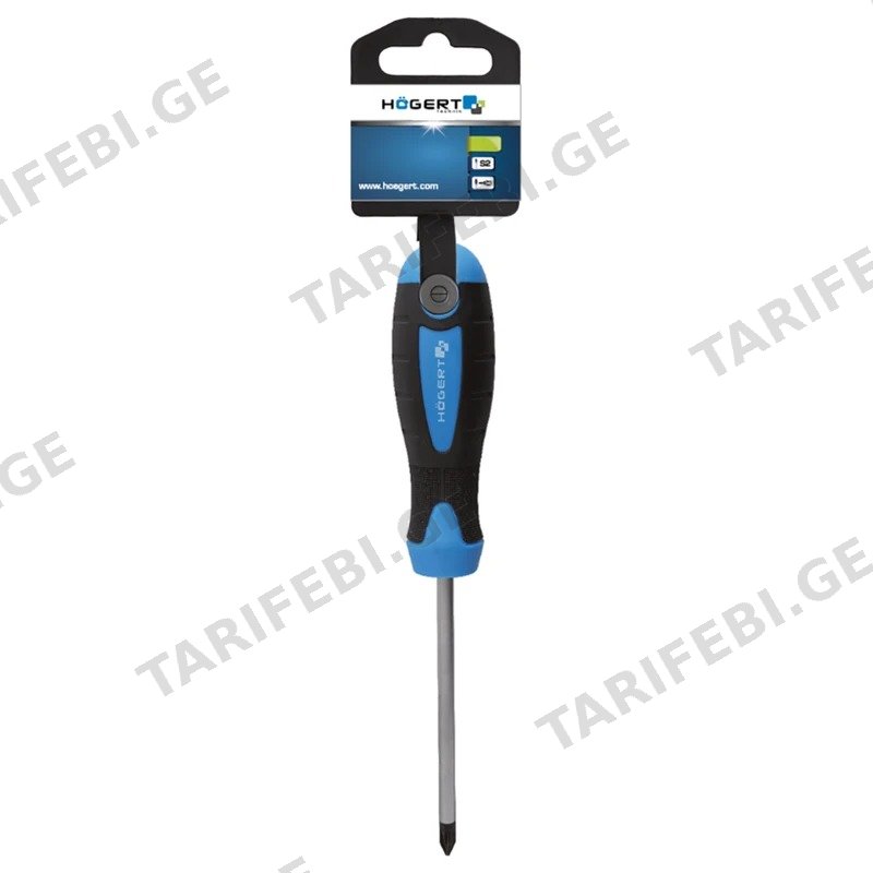 სახრახნისი HOGERT HT1S041 PZ1, 100 მმ, S2 ფოლადი