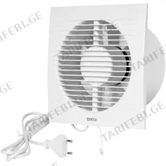 ვენტილატორი გამწოვი Europlast Extra E100WP