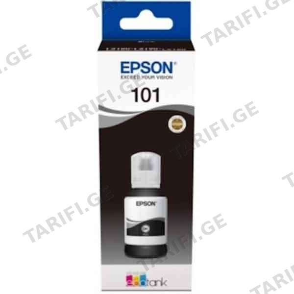 კარტრიჯი EPSON ORIGINAL EPSON 101 L4160L6190 BLACK INK BOTTLE 127 ML