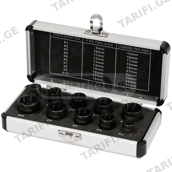 თავაკების ნაკრები YATO YT-06031