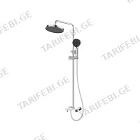 საშხაპე შემრევის კომპლექტი KETTLER PREMIUM-82429