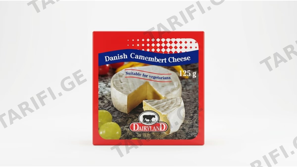 ყველი/ DAIRYLAND/ კამემბერი 12*125გრ